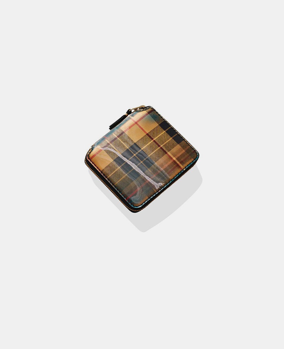 Portefeuille écossais - SA2100LT - YELLOWGREEN - FW23 - O/S - Comme des garçons wallet