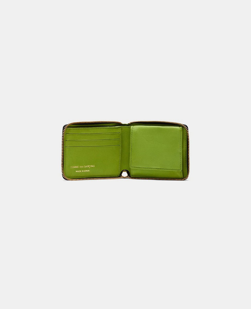 Portefeuille mini délavé - SA7100WW - GREEN - FW23 - O/S - Comme des garçons wallet