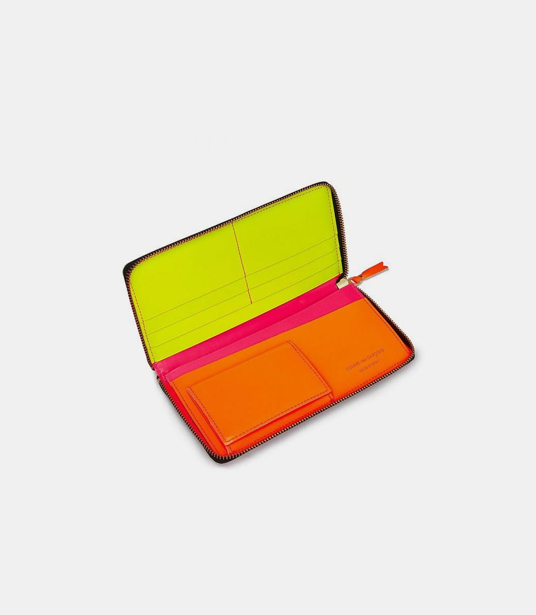 Portefeuille super fluoSA0111SF - PINK - FW24 - OSComme des garçons wallet