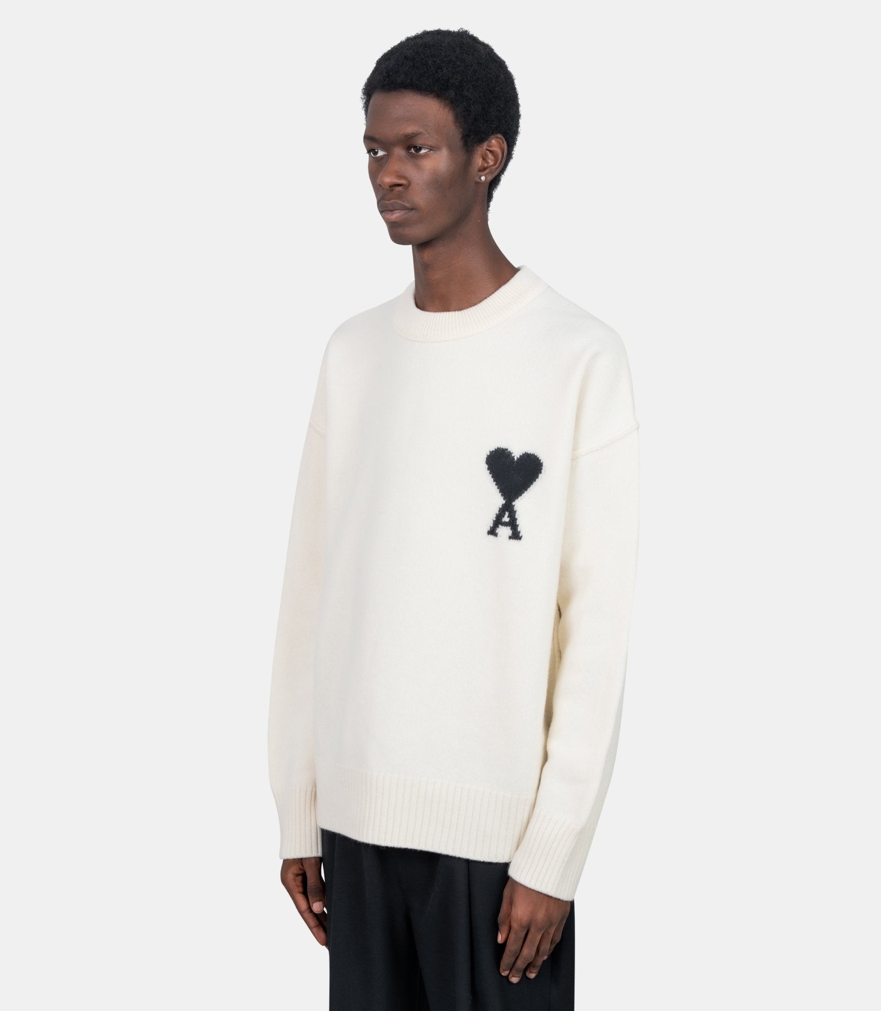 Pull ami de coeur - UKS838.018.151 - XXS - Ami paris