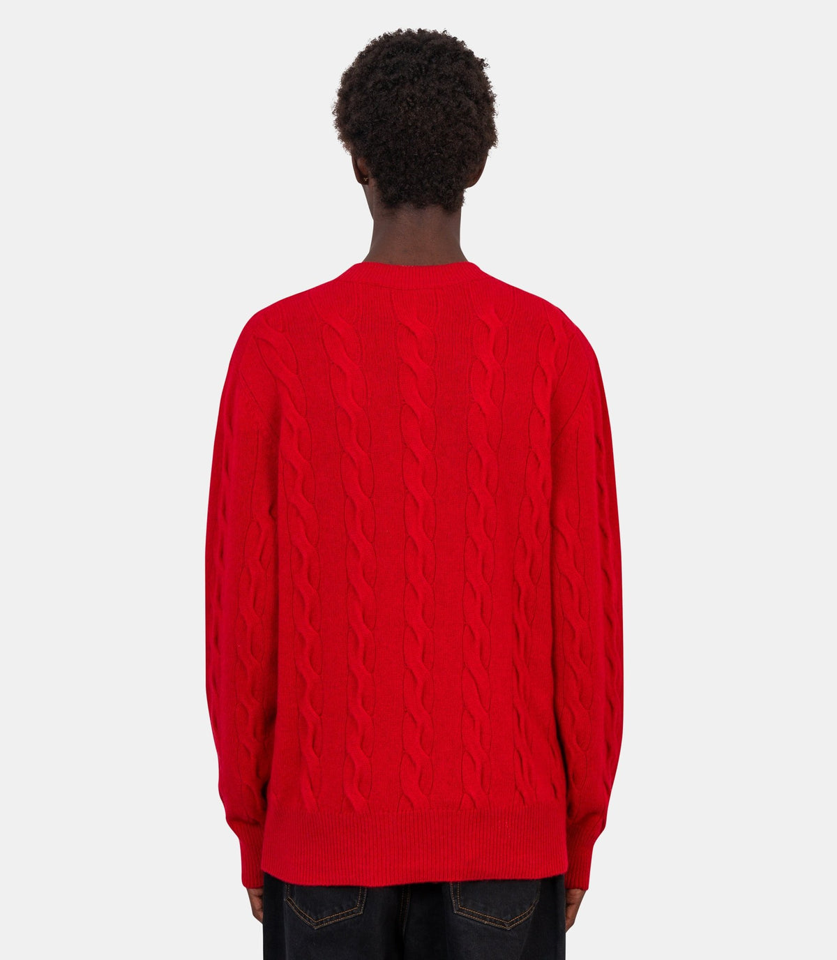 Pull col rond ami de cœur-UKS880.KN0189.A186-S-Ami paris