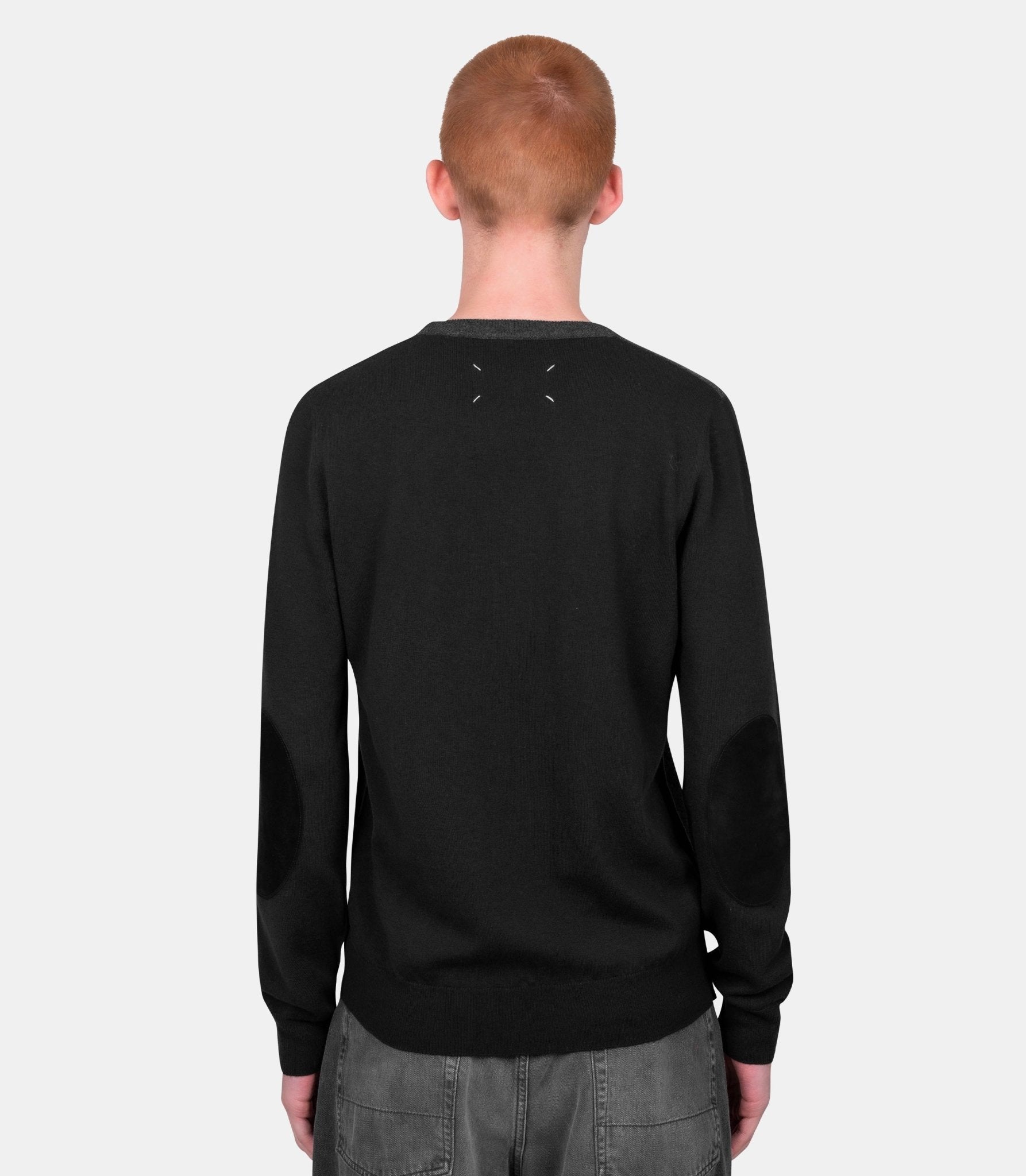 Pull col rond - S67HL0011-M13177-001F-S - Maison margiela