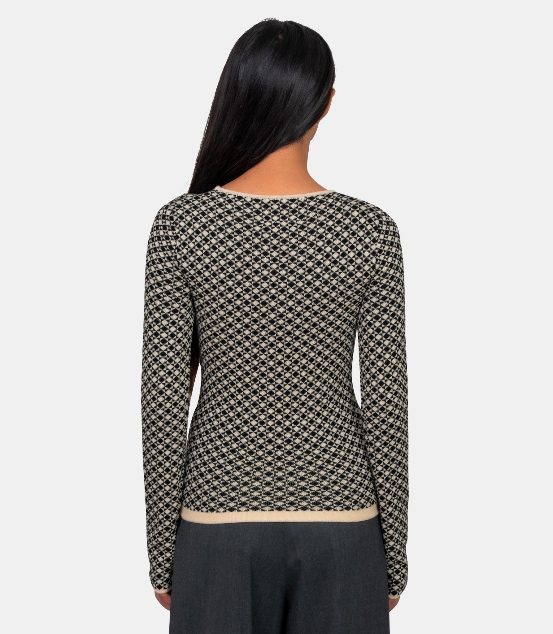 Pull col rond - S52HL0050 - M13137 - 001J - XS - Mm6 maison margiela