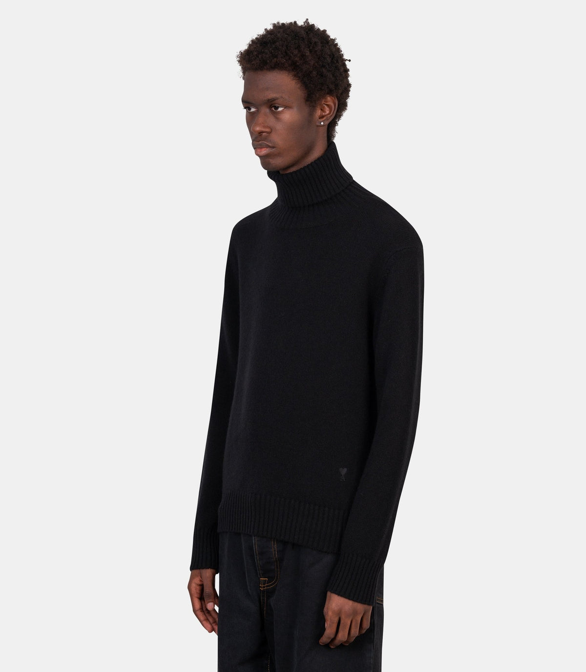 Pull col roulé ami de cœur-HKS833.005.001-S-Ami paris