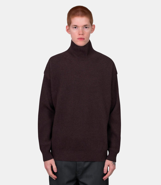 Super fine wool turtleneck sweater - Auralee - Family 3.0