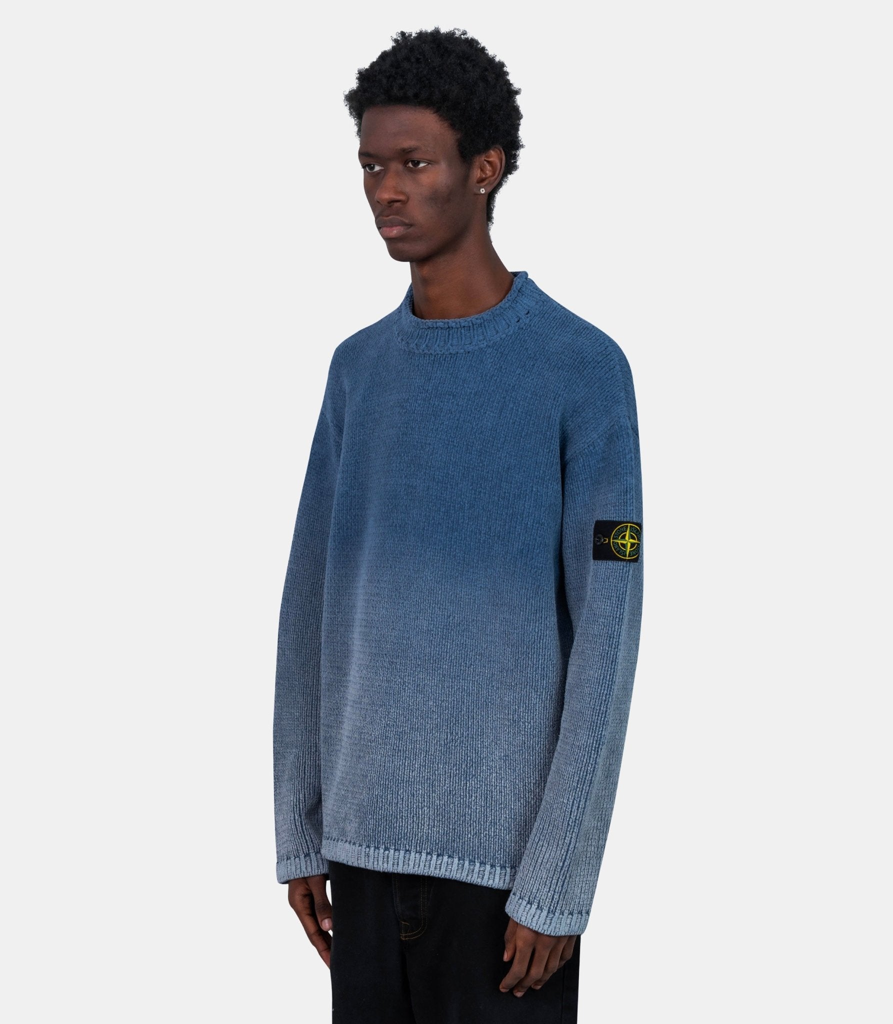Pull cotton chenille degradé print - L1S155100003S00Z7-V0024-M - Stone island