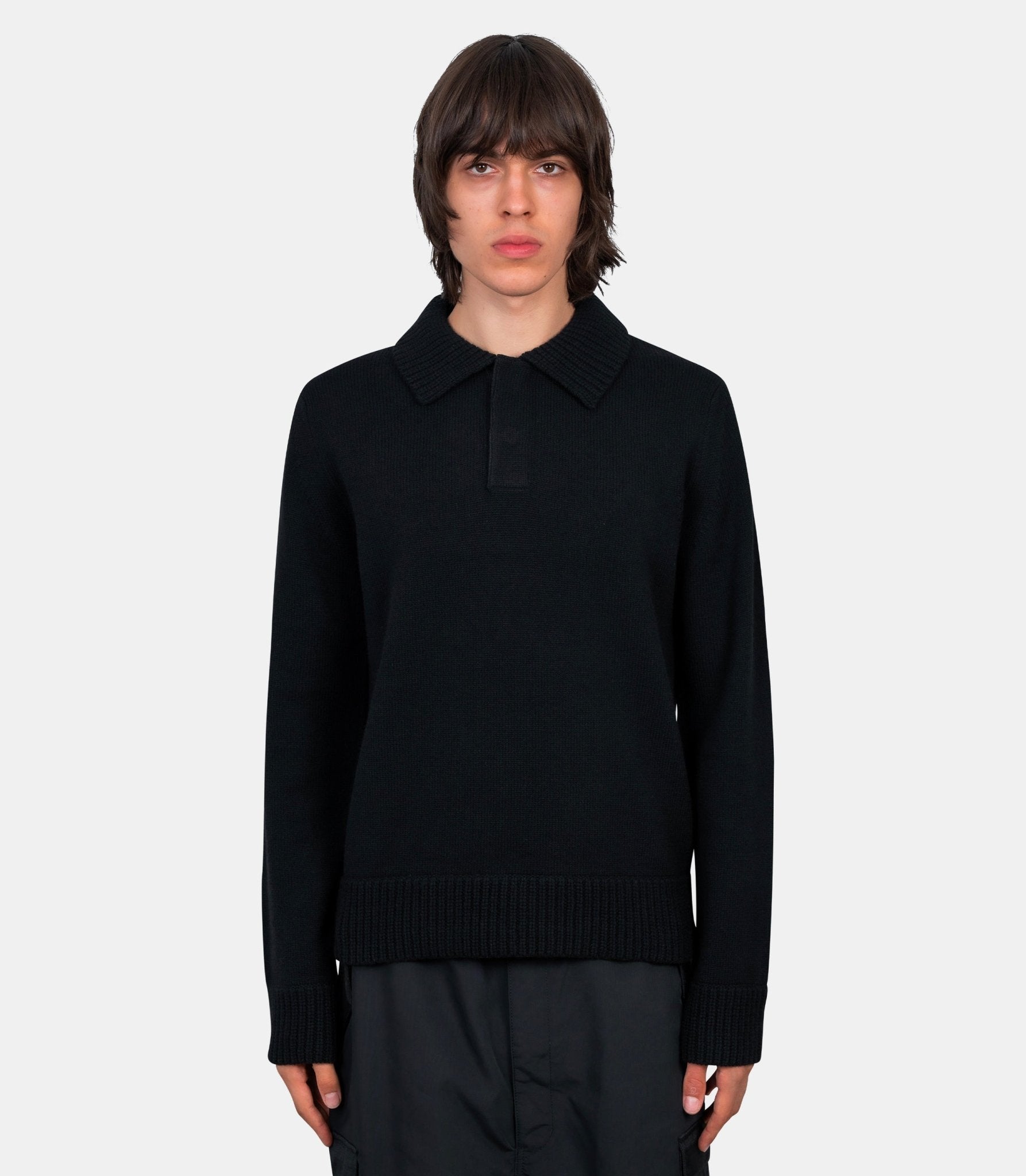 Pull en laine - 25 - 03834M - 001 - 2 - Sacai