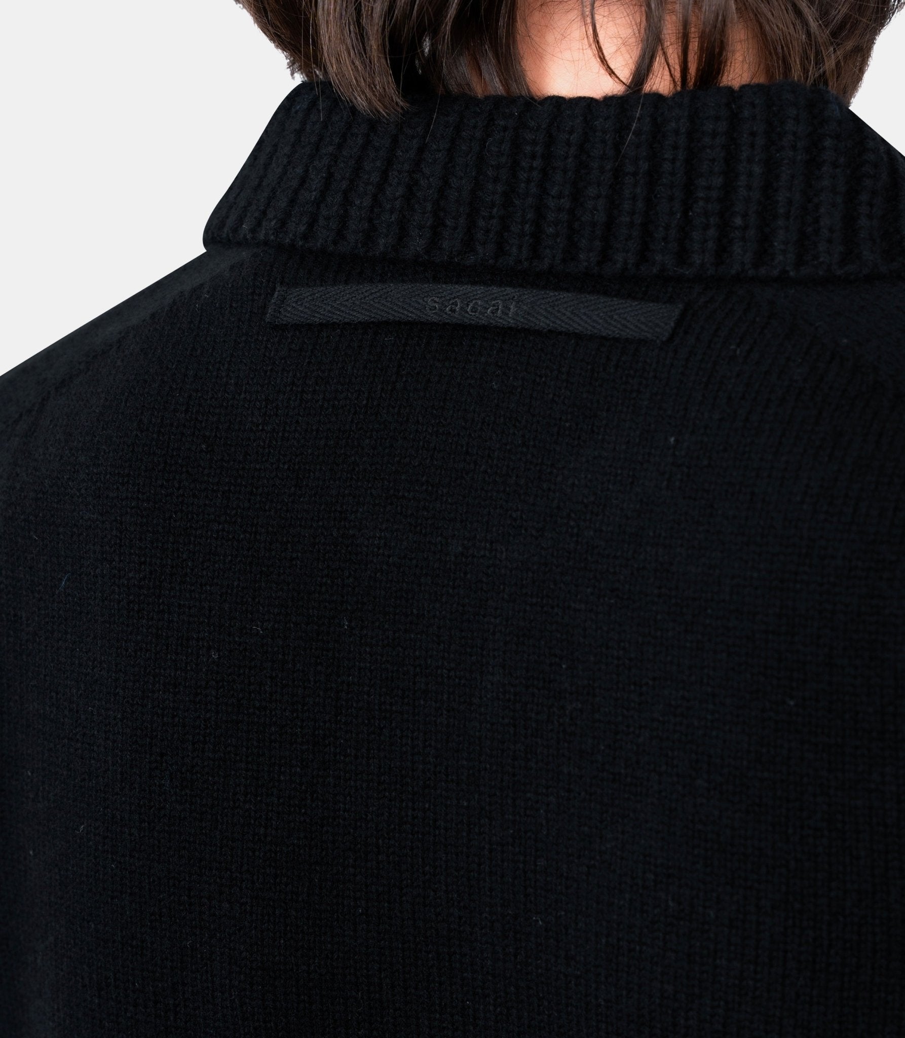 Pull en laine - 25 - 03834M - 001 - 2 - Sacai