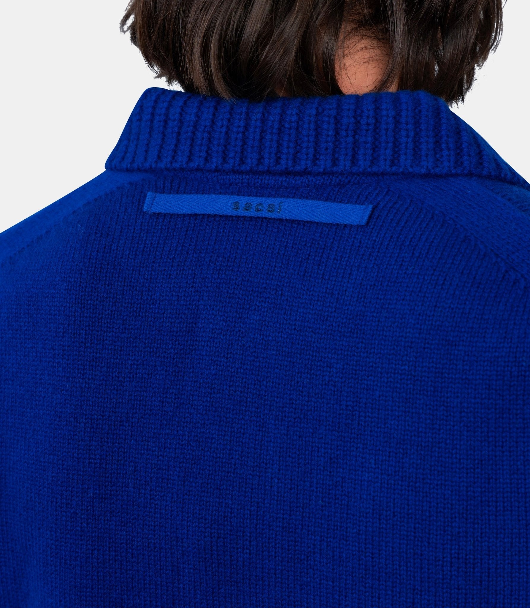 Pull en laine - 25 - 03834M - 401 - 2 - Sacai