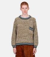 Pull en maille bulb - SAW25KNIBLJCOTOLI-S - Story mfg.