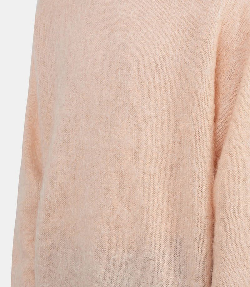 Pull en maille mohair brosséA24AP03KM - PINKBEIGE - FW24 - 3Auralee