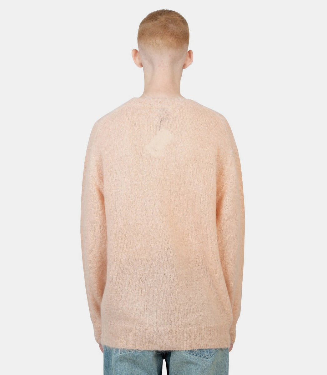 Pull en maille mohair brosséA24AP03KM - PINKBEIGE - FW24 - 3Auralee