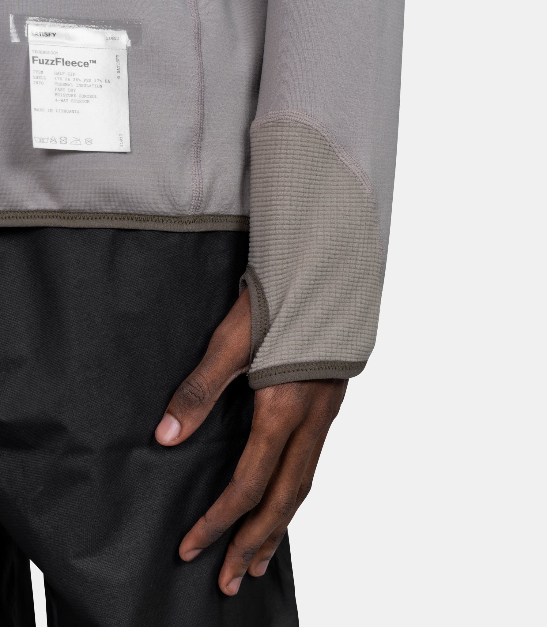 Pull fuzzfleece half - zip - 11013-RR-SA-XS - Satisfy