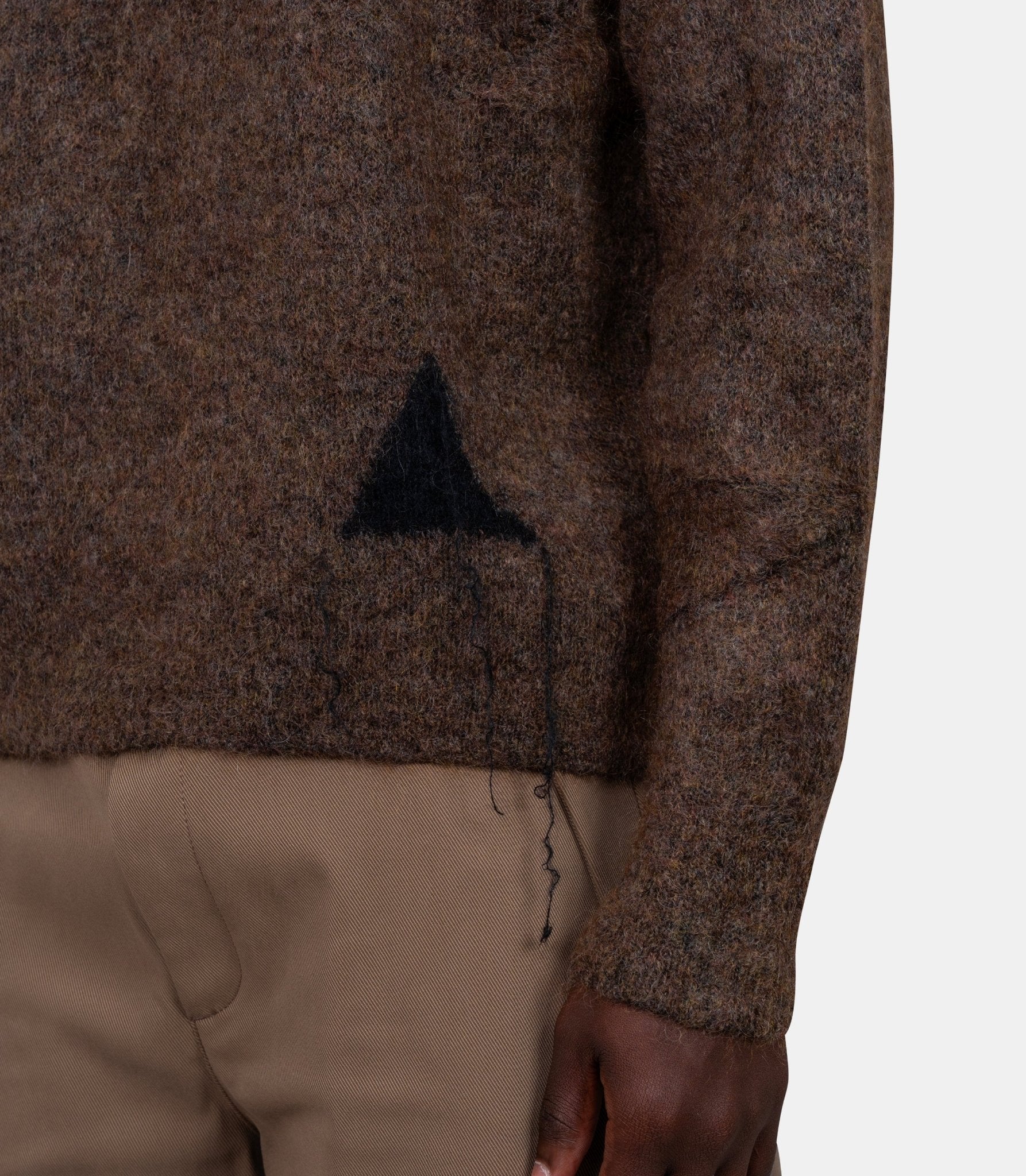 Pull mohair dropstitch - RBMW0522YA76 - BRW0001 - S - Roa