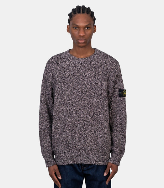 Speckled cotton sweater - Stone island - Family 3.0