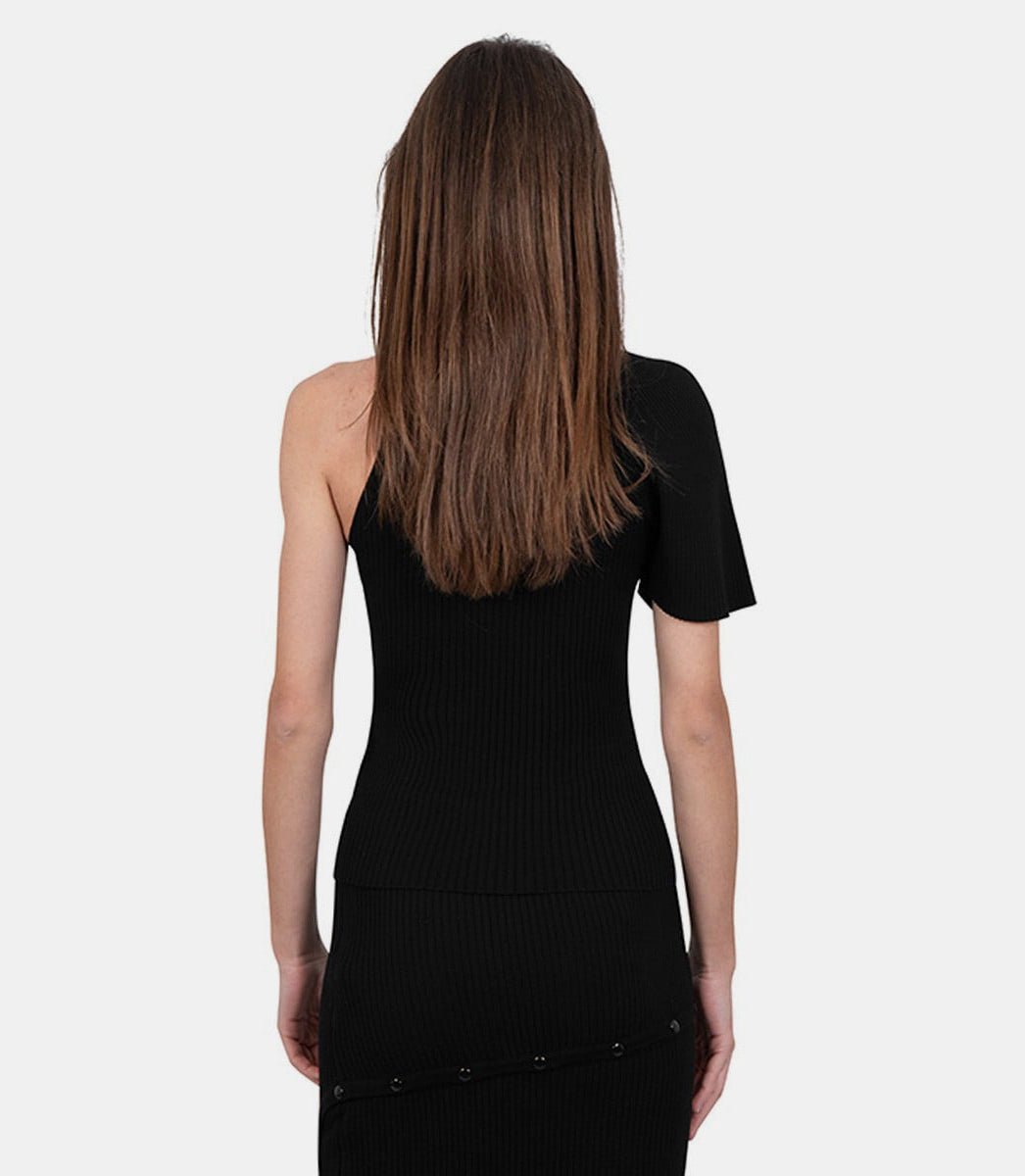 Pull wave en maille asymétrique323MPU063FI0001 - 9999 - FW23 - SCourrèges