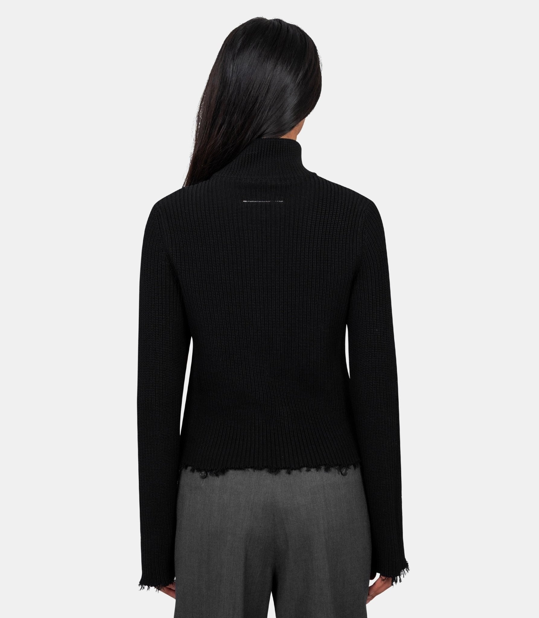 Pull zippé - S52AM0297 - M13039 - S - Mm6 maison margiela