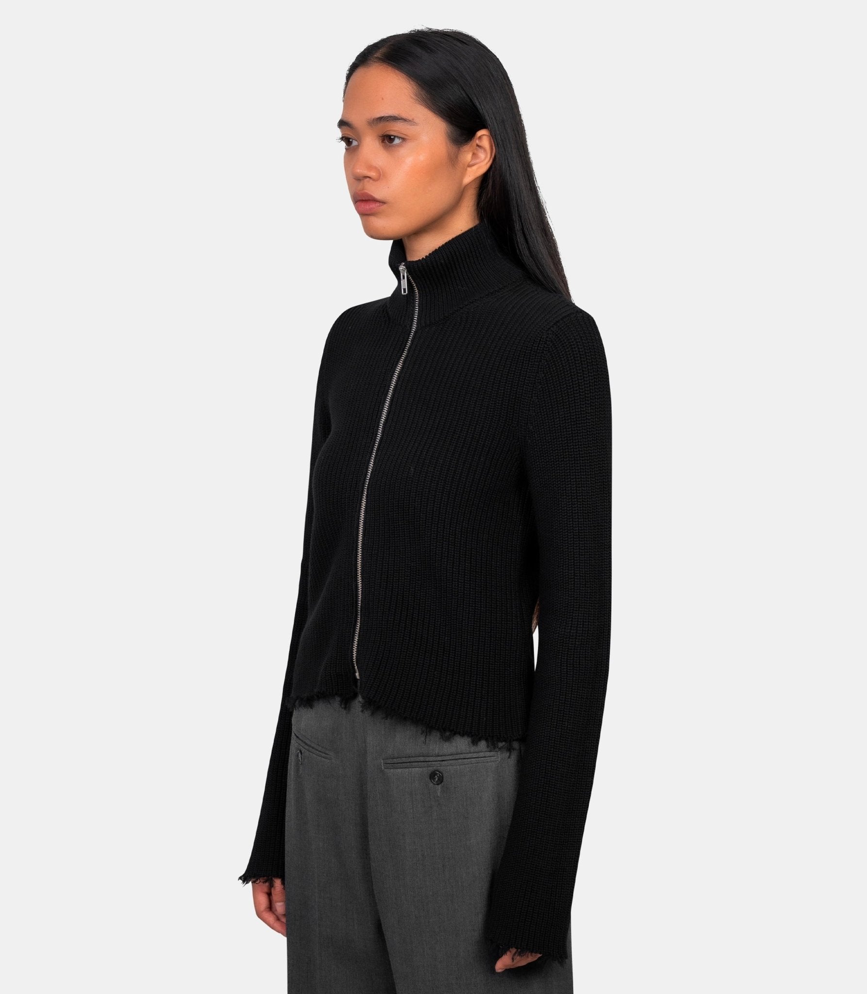 Pull zippé - S52AM0297 - M13039 - S - Mm6 maison margiela