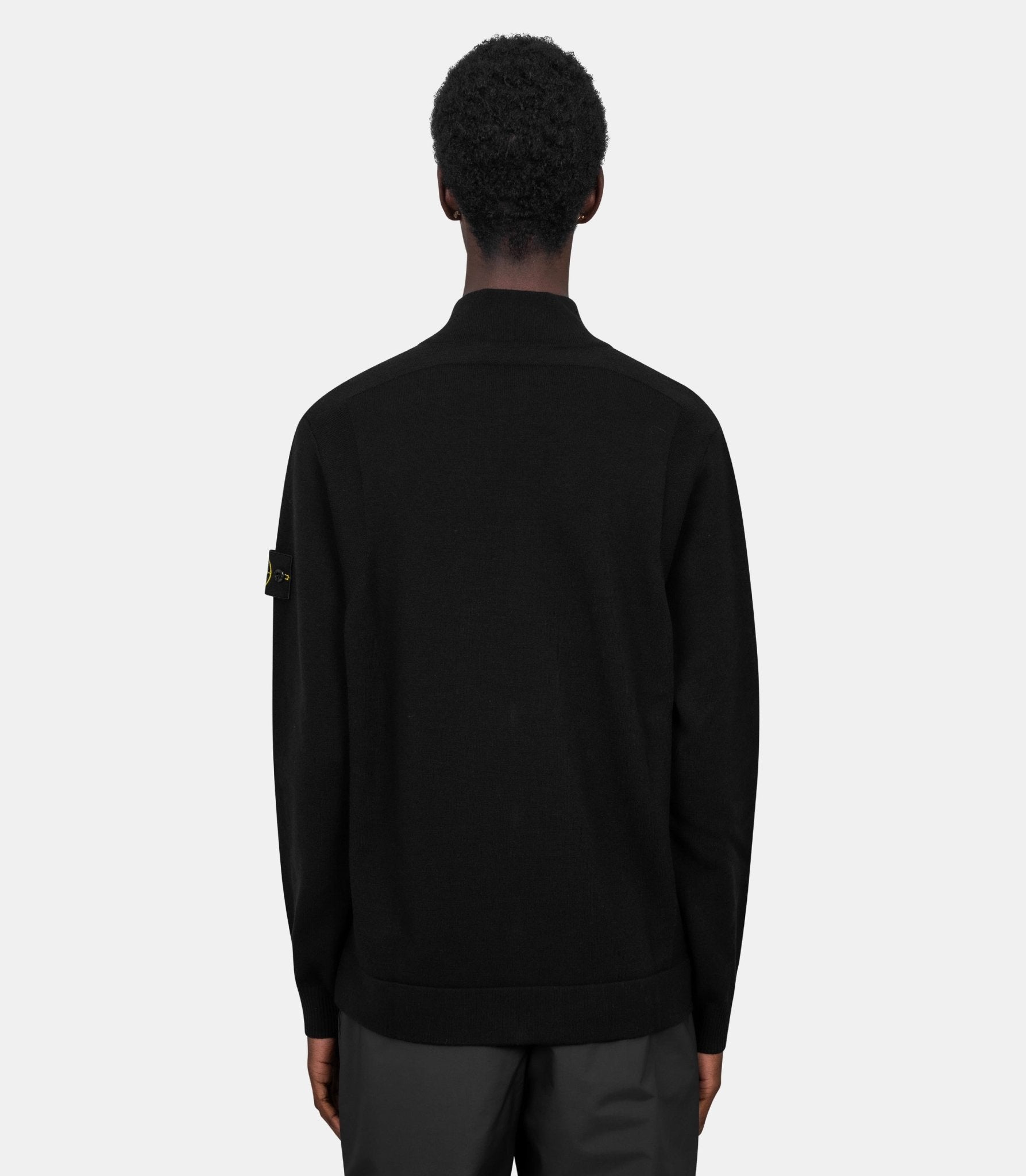 rws wool stretch zipped sweater - Stone island - Family 3.0