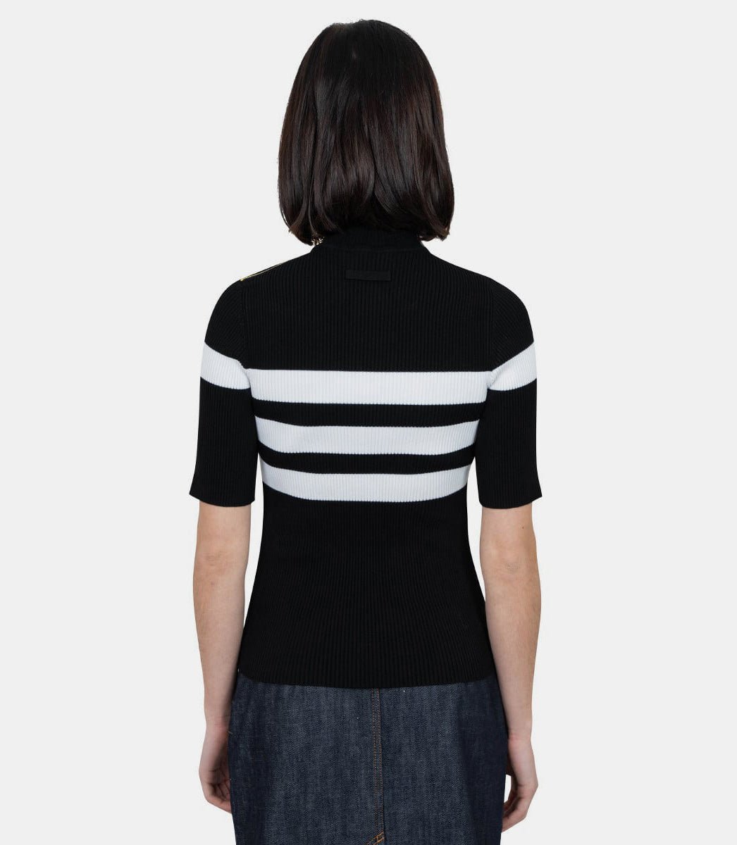 Pullover en maille rayé25/33 - F - PL071 - M063 - 0001 - XSJean paul gaultier