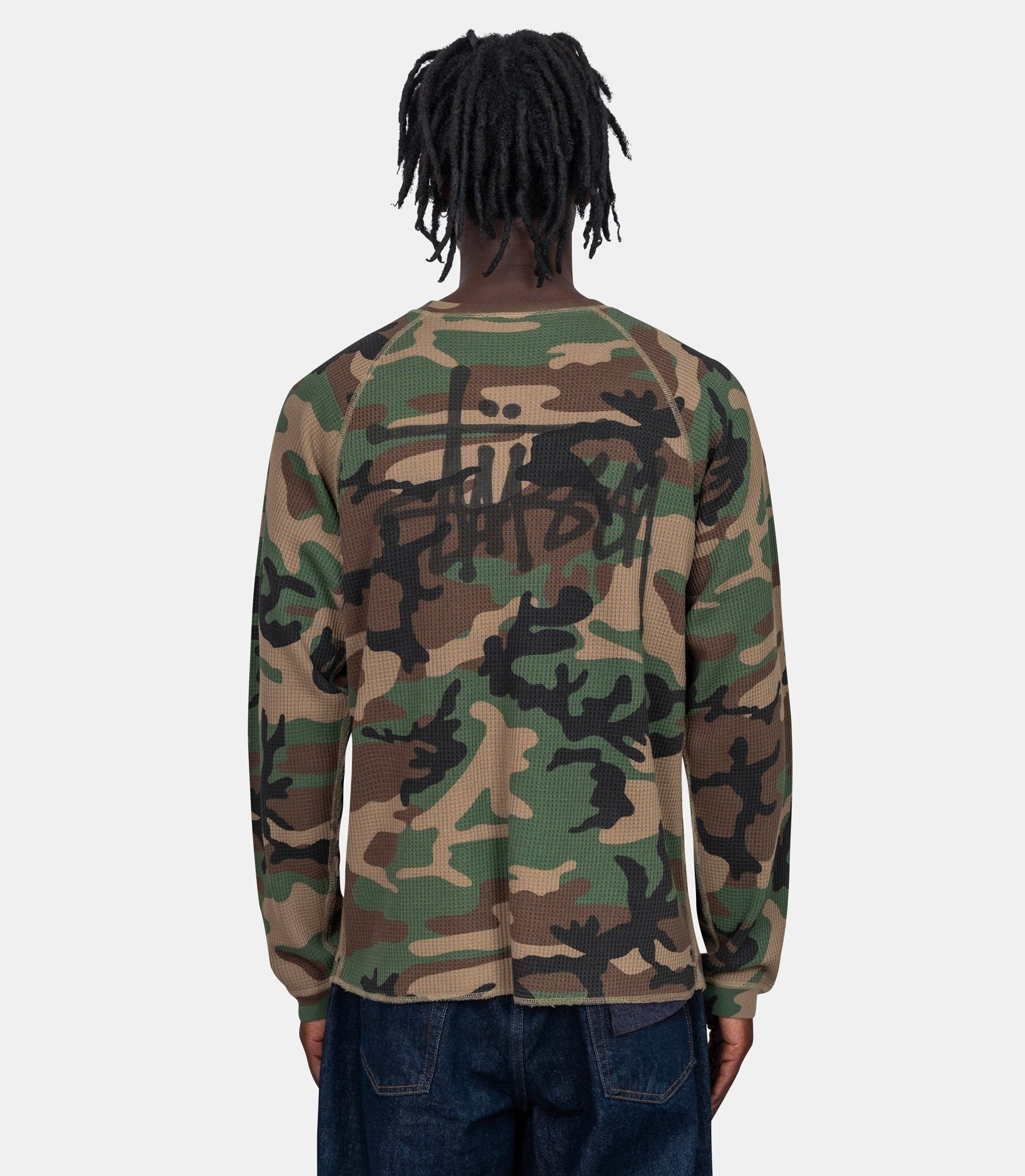 Raglan thermal basic stock - 1140356 - 0423 - S - Stüssy