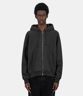 Raglan zip hood - 118571-washedblack-S - Stüssy