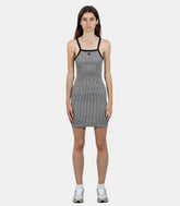 Robe contraste pied - de - poule324JR0458JS0167 - B135 - FW24 - XSCourrèges