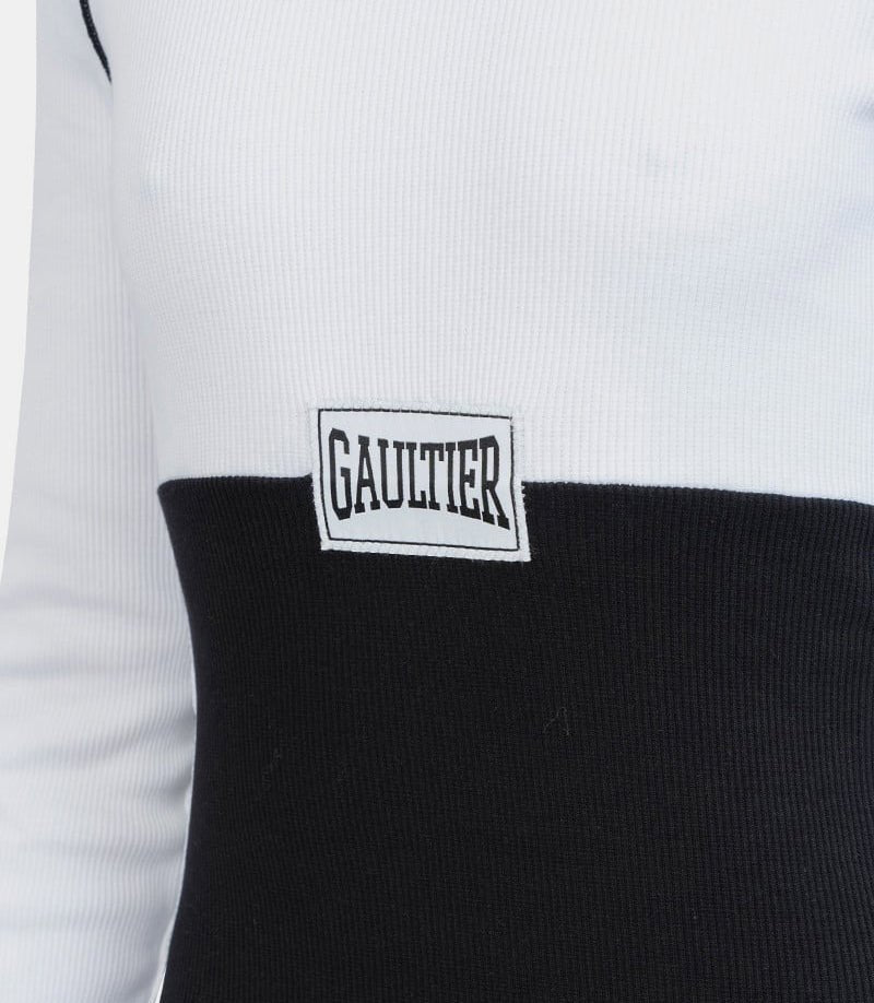 Robe longue color block patch "gaultier"25/33 - F - RO343P - J080 - 0100 - XSJean paul gaultier