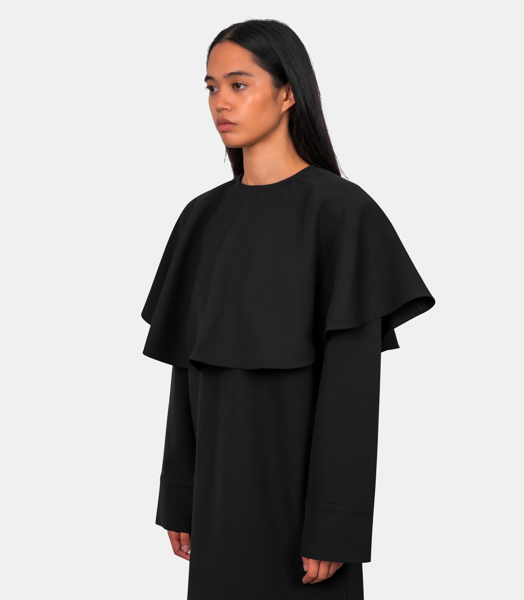 Robe mini à col rond - W0995 - 099 - 36 - Ganni