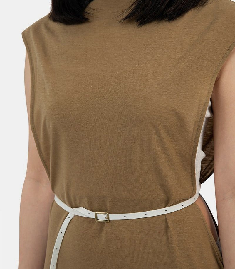 RobeA23SD04WU - KHAKI - SS23 - 0Auralee