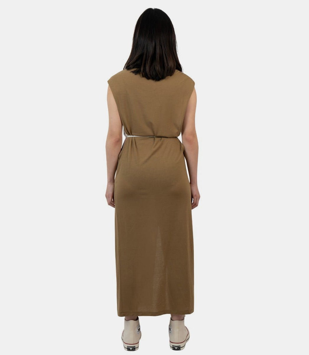 RobeA23SD04WU - KHAKI - SS23 - 0Auralee
