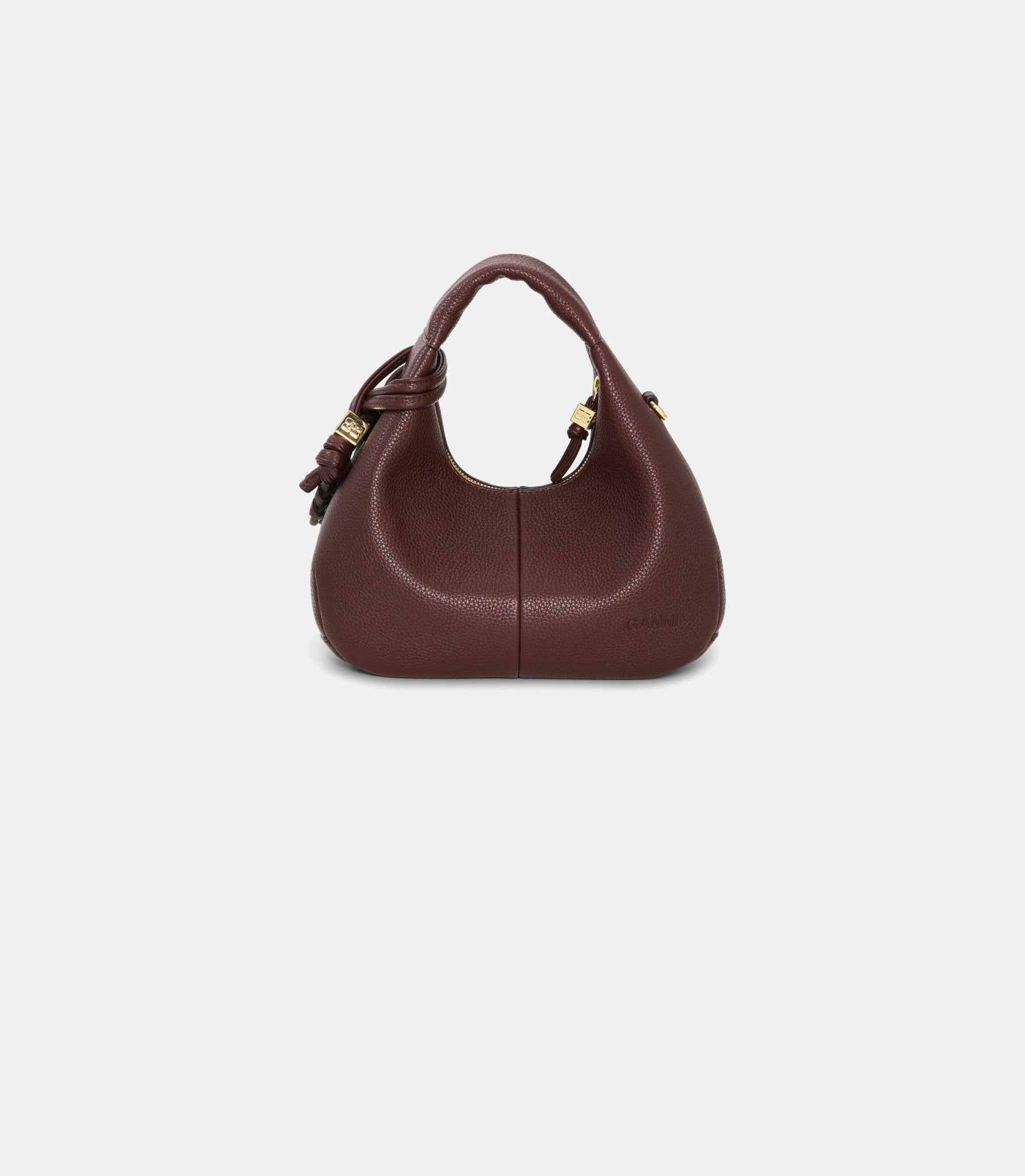 Sac hobo mini grained - A7102-979-OS - Ganni