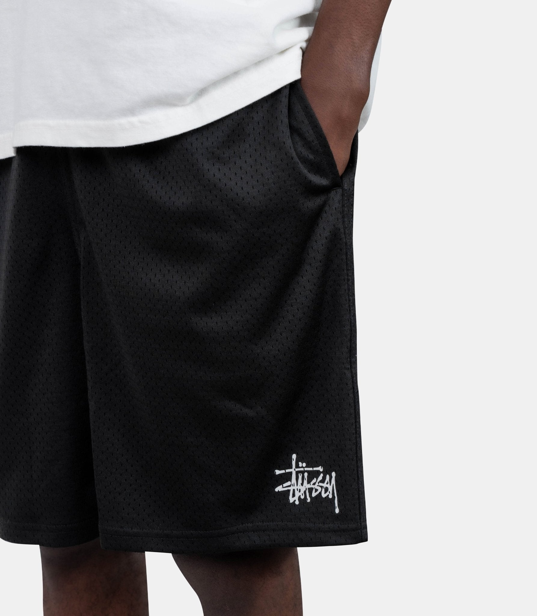 Short basique mesh - 112335-black-S - Stüssy