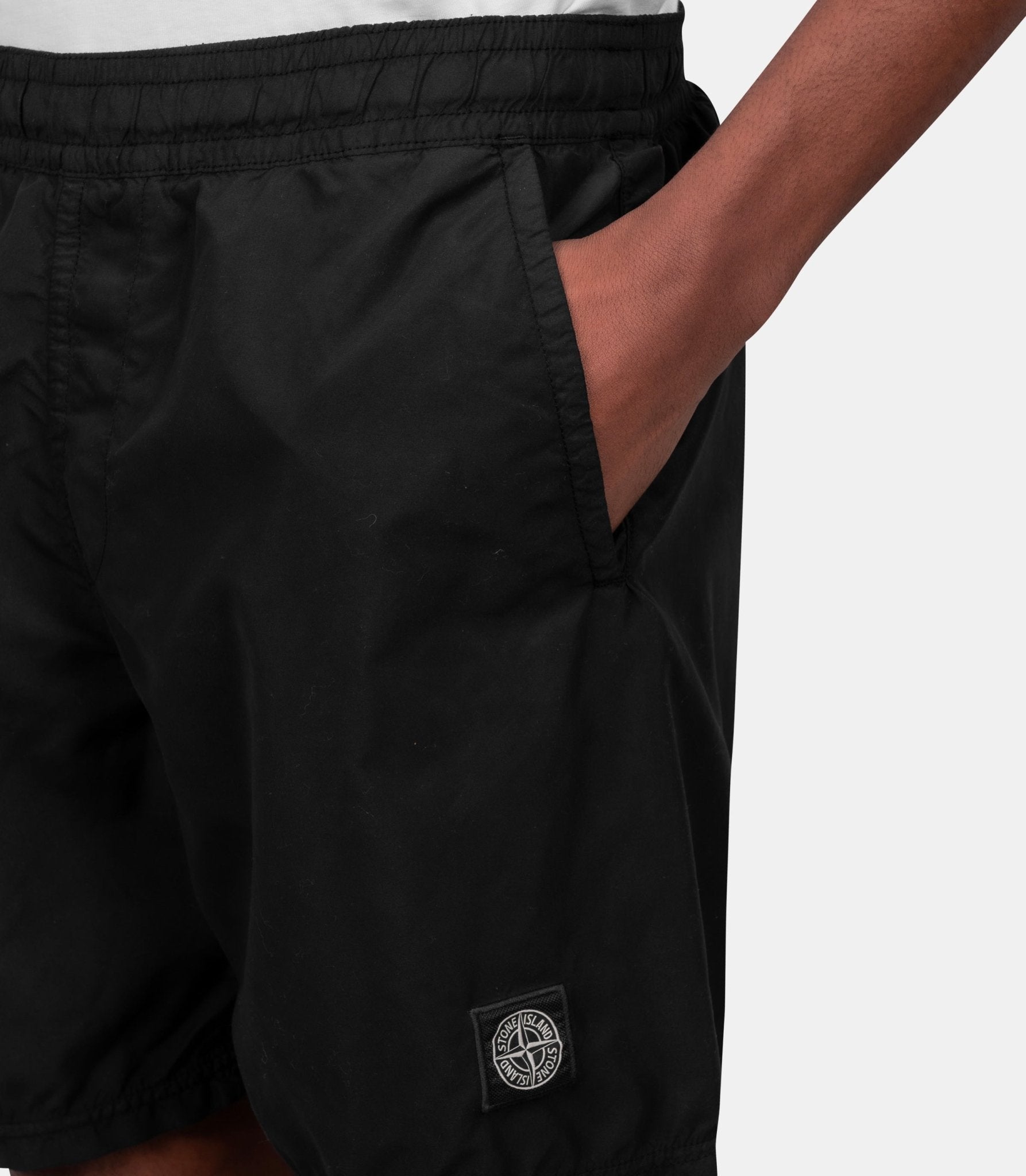 Short brushed nylon - L1S15B100B09S0046-V0029-S - Stone island