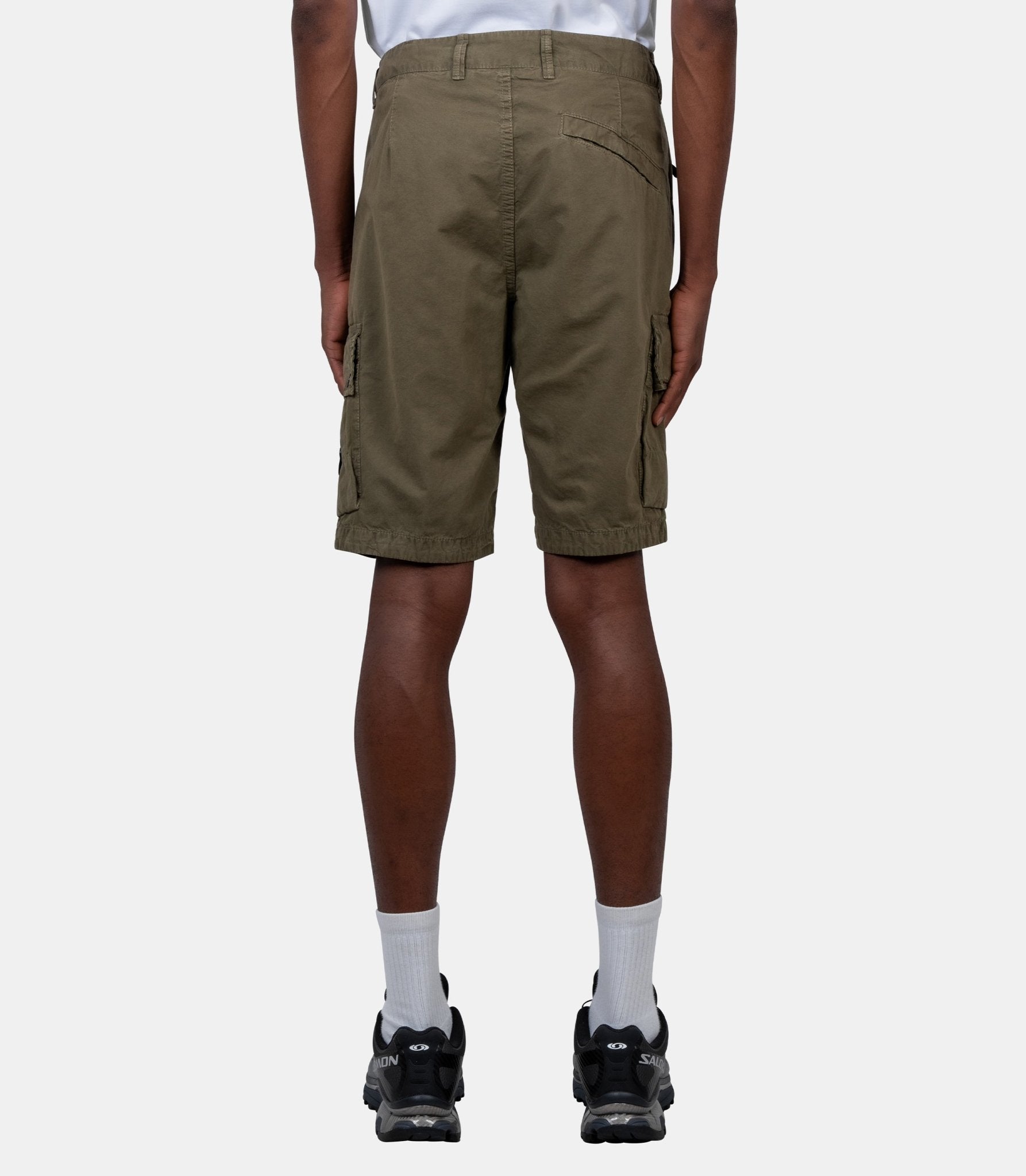 Short cotton canvas "old effect" - L1S15L100019S00WA-V015G-30 - Stone island