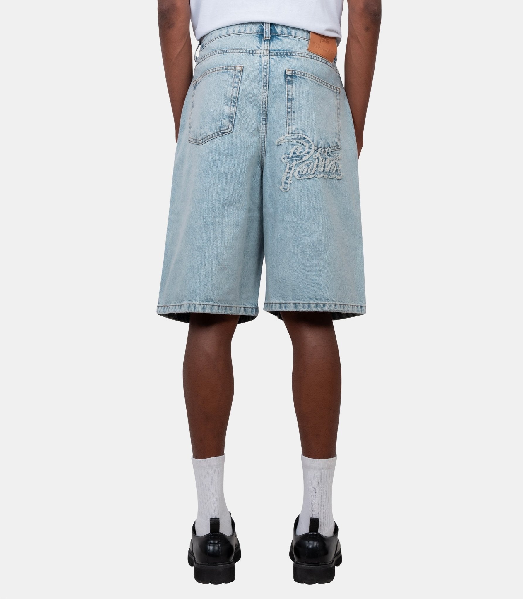 Short light wash denim - POC-SS26-4200-332-0028-100-30 - Patta