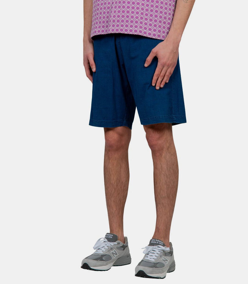 Short lumber30723 - WASHEDINDIGO - SS24 - 28Universal works.