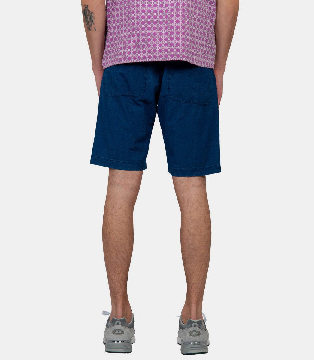 Short lumber30723 - WASHEDINDIGO - SS24 - 28Universal works.