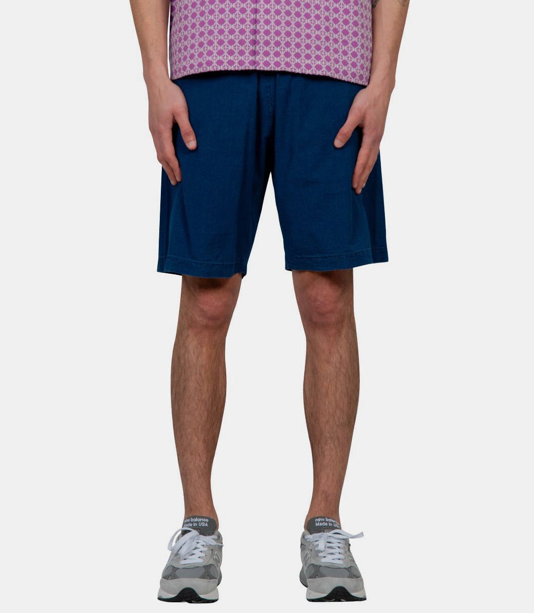 Short lumber30723 - WASHEDINDIGO - SS24 - 28Universal works.