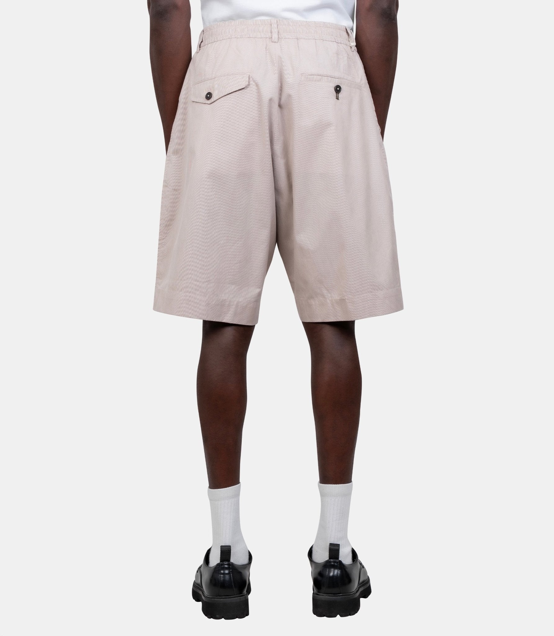 Short plissé - 34150-brown-28 - Universal works.