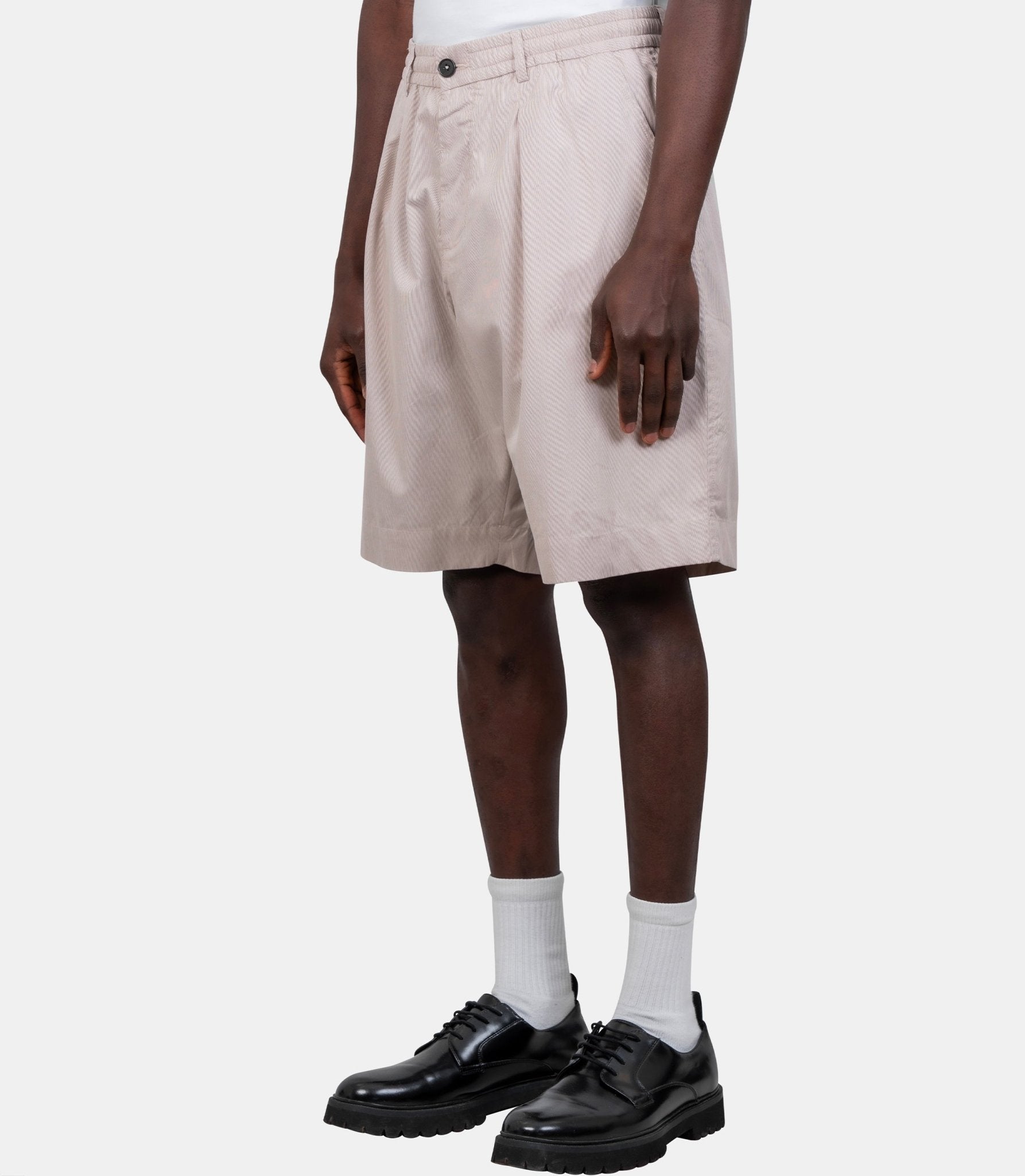 Short plissé - 34150-brown-28 - Universal works.