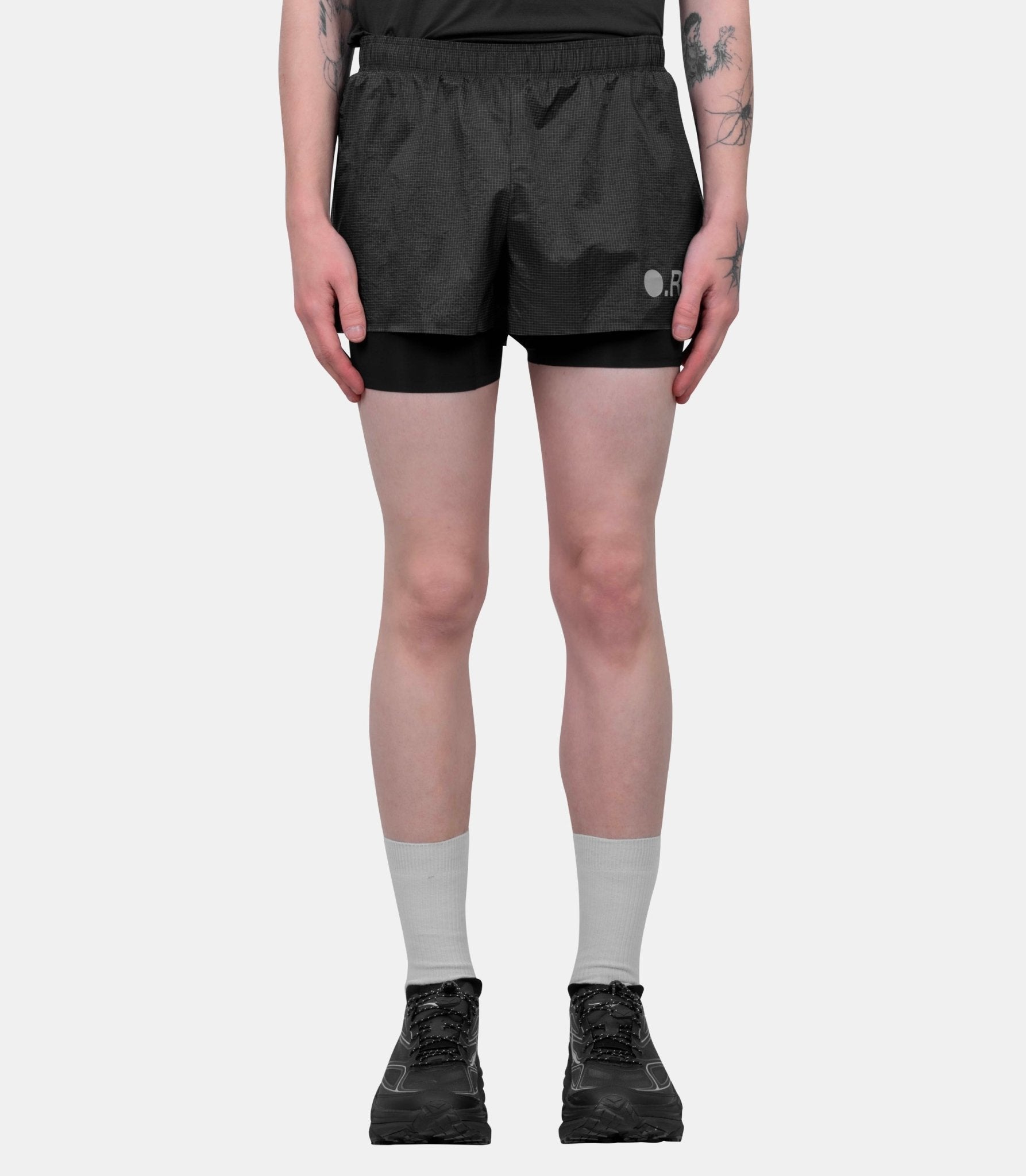 Short ripstop glossy - GRSS25BK-S - Optimistic runners