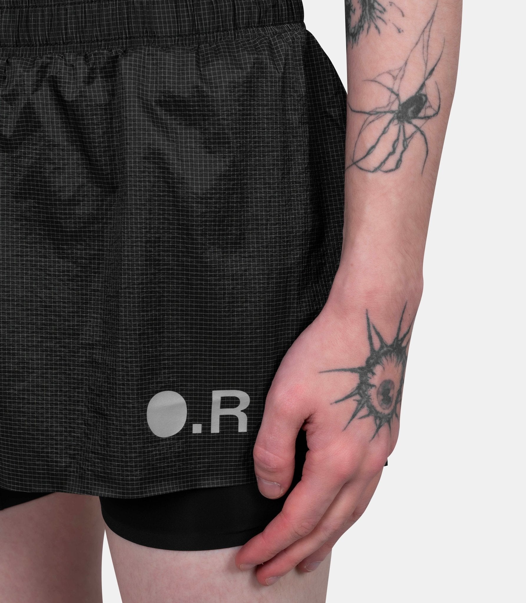 Short ripstop glossy - GRSS25BK-S - Optimistic runners