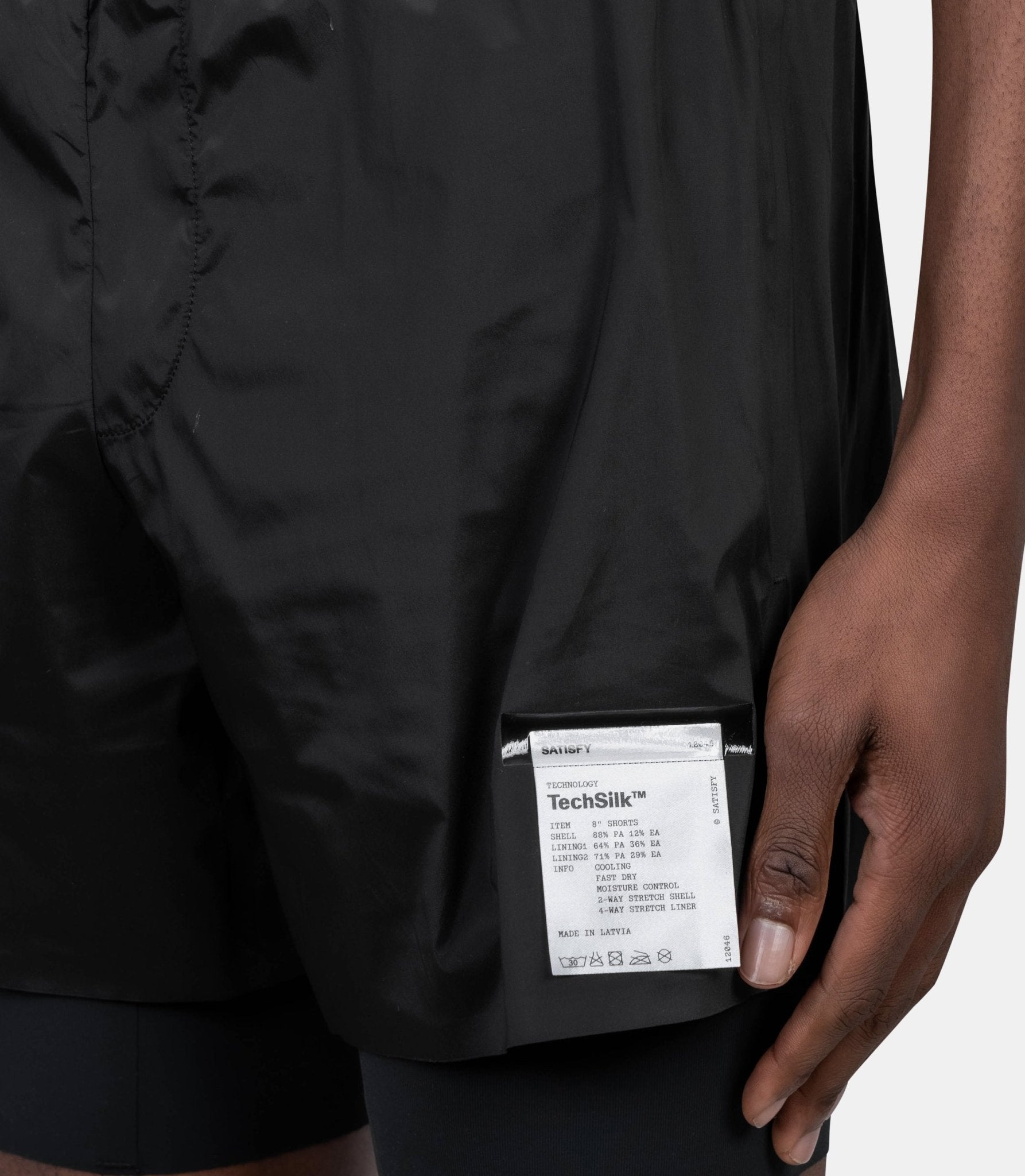 Short techsilk 8 - 12046-00000 -S - Satisfy