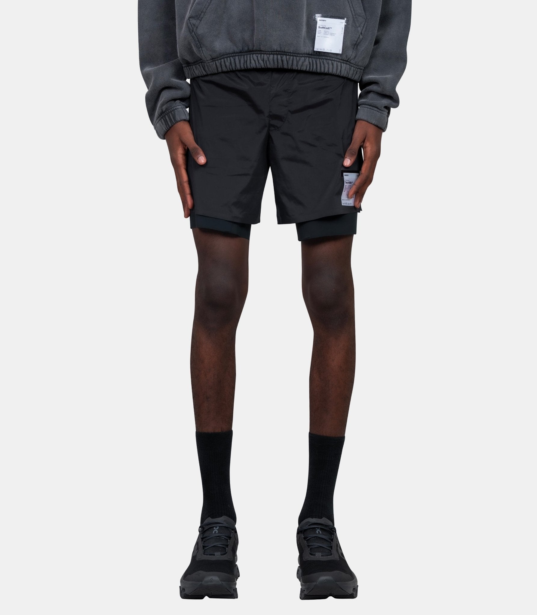 Short techsilk™ 8’’ - 12046 - BK - S - Satisfy