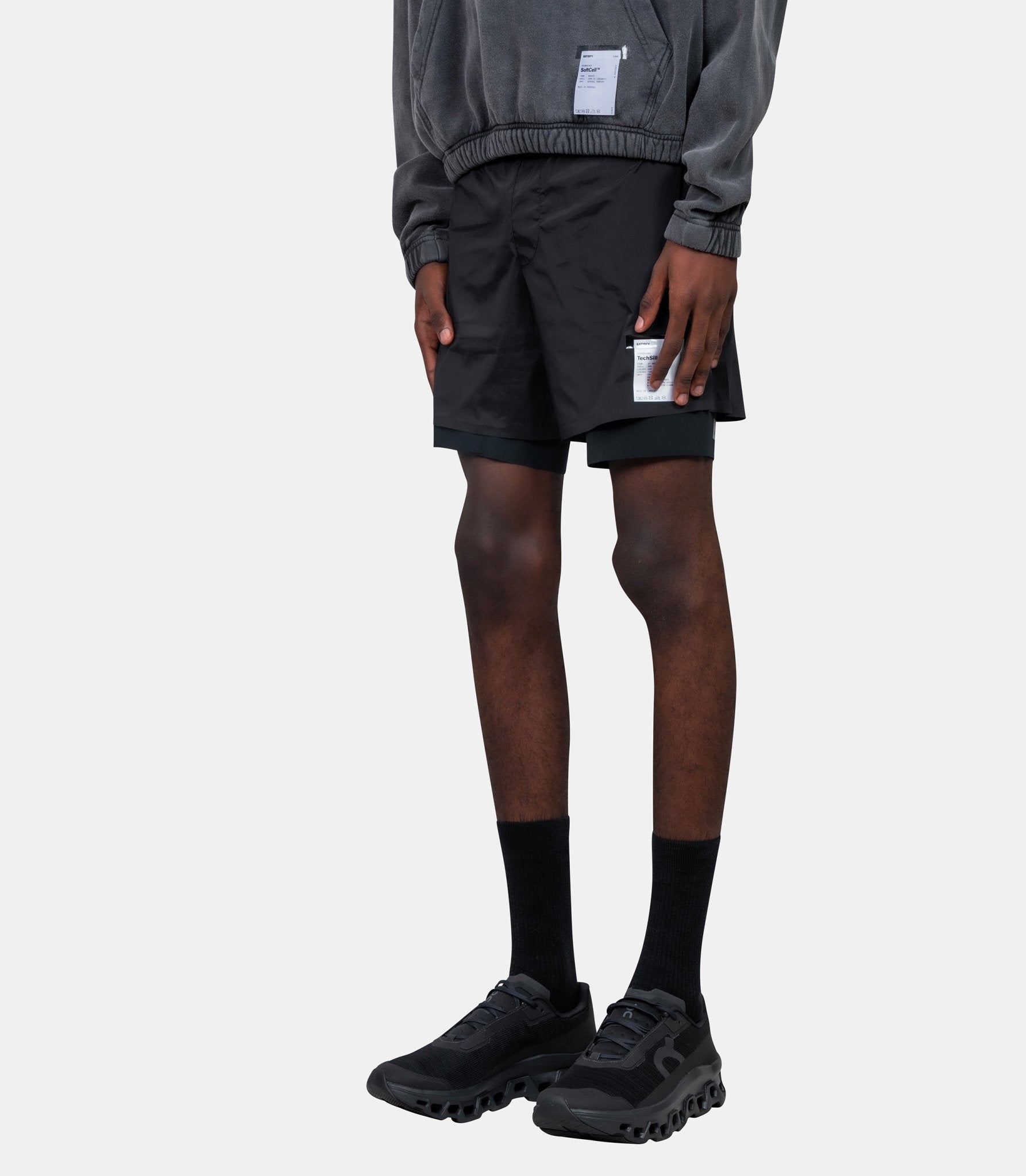 Short techsilk™ 8’’ - 12046 - BK - S - Satisfy