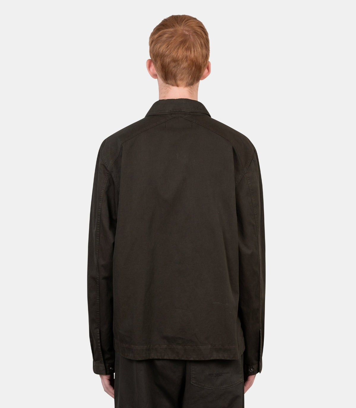 Surchemise gabardine-21MMOS102A-110500G-383-M-Massimo osti