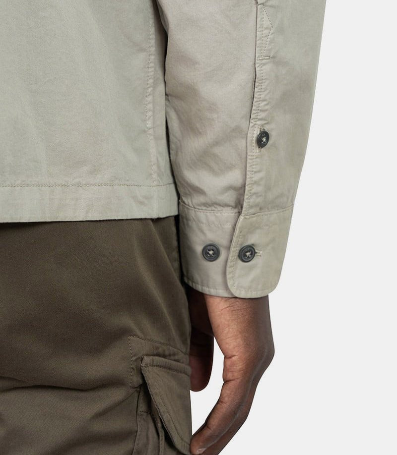 Surchemise zippée en gabardine biologique18CMOS124A - 110143G - 327 - SC.p. company