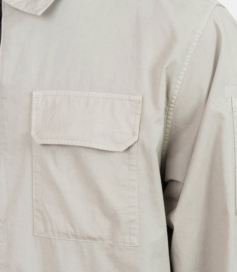 Surchemise zippée en gabardine biologique18CMOS124A - 110143G - 327 - SC.p. company