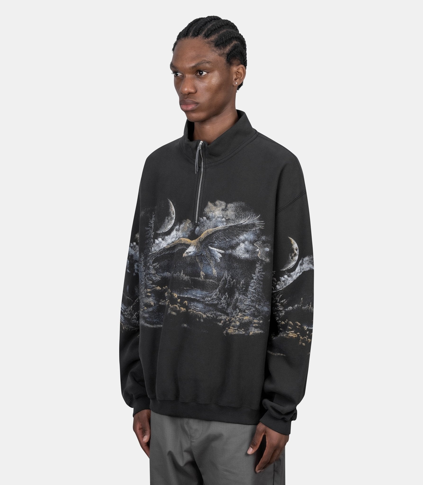 Sweat fai - YBMW038FA35-BLK0020-M - Roa